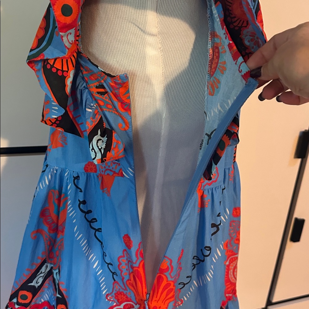 Peace & Chaos fun cotton dress Greek designer - Picture 7 of 12